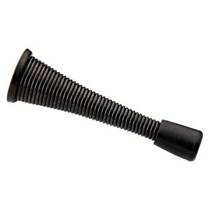 National Hardware 3-1/8 in. Matte Black Spring Door Stopimage