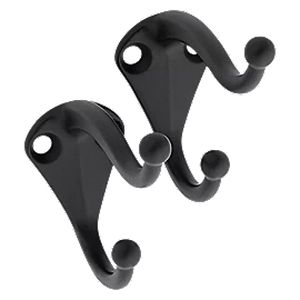 National Hardware 7529233 Matte Black Coat Hookimage