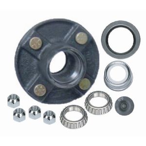 Pre-Greased 4 Bolt on 4 in. Idler Hub Kit, 1 in. Bearingsimage