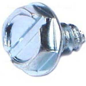 Midwest Fastener #6 x 1/4 in. Zinc Hex Washer Head Sheet Metal Screwimage
