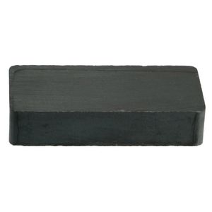 Midwest Fastener 2 in. x 3/4 in. x 3/8 in. Ceramic Block Magnetimage