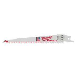 Milwaukee 6 in. 5 TPI SAWZALL Reciprocating Saw Blade 2746071image