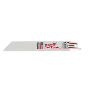 Milwaukee 6 in. 14 TPI Reciprocating Saw Bladeimage