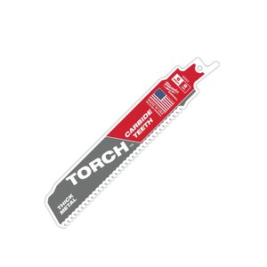 Milwaukee 6 in. 8734923 The TORCH 7 TPI Carbide Reciprocating Saw Blade, 3-Packimage