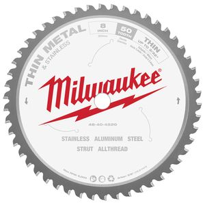 Milwaukee 8 in. 50 Tooth Circular Saw Bladeimage