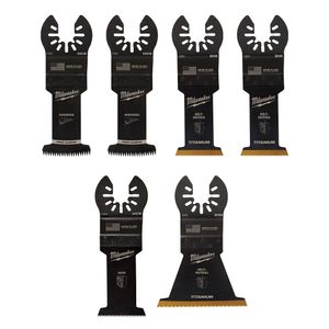 Milwaukee 7995194 6-Piece Multi-Tool Blade Kitimage