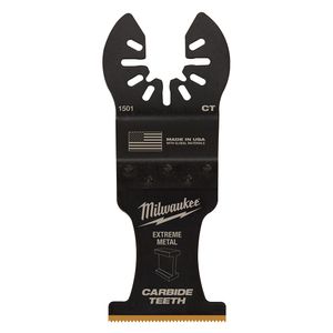 Milwaukee 1-3/8 in. 7995558 Carbide Teeth Metal Oscillating Tool Bladeimage