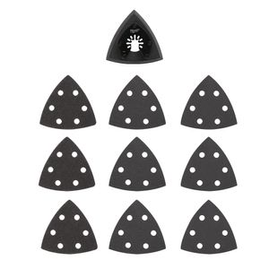 Milwaukee 3-1/2 in. 10-Piece Triangle Sanding Pad and Paper Variety Packimage