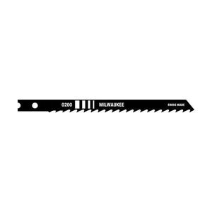 Milwaukee 4 in. 6 TPI Jig Saw Blade, 5-Packimage