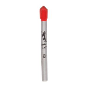 Milwaukee 1/4 in. Glass and Tile Drill Bitimage