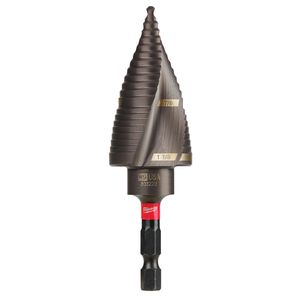 Milwaukee 7/8 in. to 1-1/8 in. Step Drill Bitimage