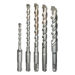 Milwaukee 5-Piece SDS Plus Rotary Hammer Drill Bit Setimage