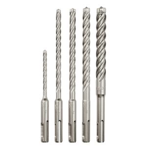 Milwaukee 5-Piece M/2 MX4 Rotary Hammer Drill Bit Setimage