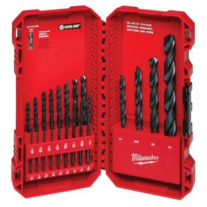 Milwaukee Thunderbolt 21-Piece Black Oxide Drill Bit Setimage