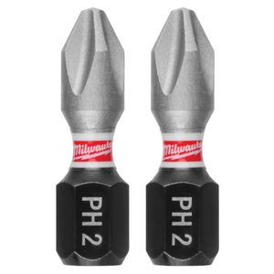 Milwaukee 1 in. #2 Phillips Insert Bit, 15-Pieceimage