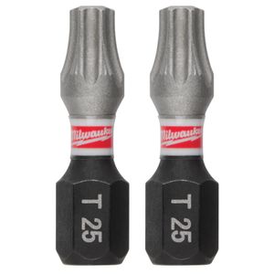 Milwaukee 1 in. T25 SHOCKWAVE Impact Insert Bit, 15-Pieceimage