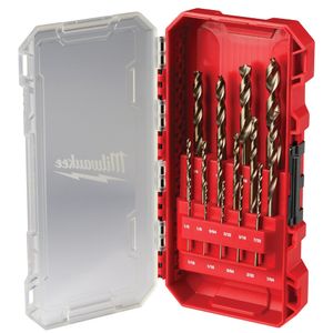 Milwaukee RED HELIX 15-Piece Cobalt Drill Bit Setimage