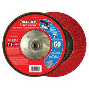 Diablo 7 in. 60 Grit Flap Disc with Hubimage