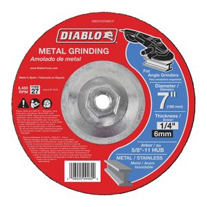 Diablo 7 in. Metal Grinding Discimage