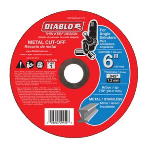 Diablo 6 in. Metal Cut-Off Discimage