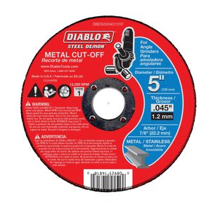 Diablo 5 in. Metal Cut-Off Discimage
