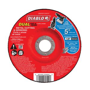 Diablo 5 in. Cut and Grind Wheelimage