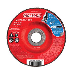 Diablo 4-1/2 in. Metal Cut-Off Discimage