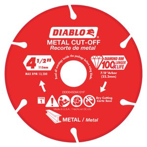 Diablo 4-1/2 in. Diamond Metal Cut-Off Bladeimage