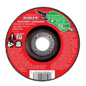 Diablo 4 in. Masonry Grinding Discimage