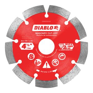 Diablo 4-1/2 in. Diamond Segmented Masonry Cut-Off Discimage