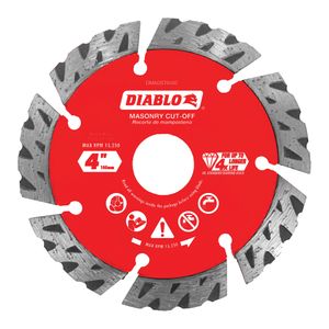 Diablo 4 in. Diamond Turbo Cut-Off Disc Bladeimage