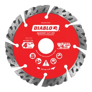 Diablo 4-1/2 in. Masonry Turbo Cut-Off Disc Bladeimage