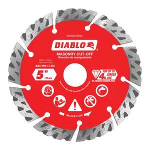 Diablo 5 in. Diamond Turbo Cut-Off Disc Bladeimage