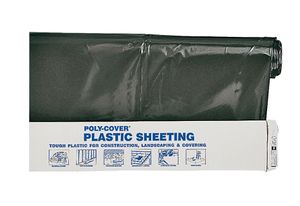 Orgill Poly 20 ft. x 100 ft. 4 mil Black Poly Filmimage