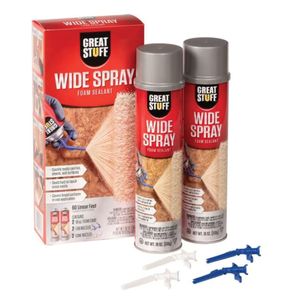 Great Stuff 18 oz. Wide Spray Insulation Foam Sealant 2-Packimage