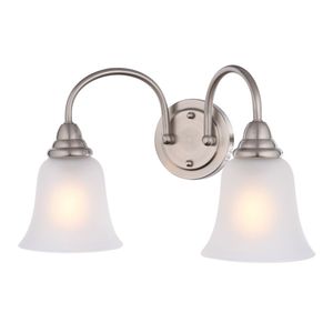 Boston Harbor 2-Light Brushed Nickel Wall Sconceimage
