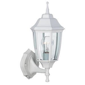 Boston Harbor White Dusk-to-Dawn Wall Lanternimage