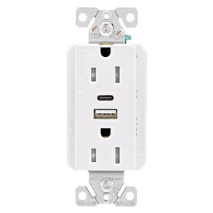 Eaton Wiring Devices 4896361 15 AMP USB Duplex Receptacleimage