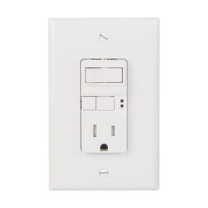 Eaton Wiring Devices 15 AMP Duplex Self-Test GFCI Receptacleimage