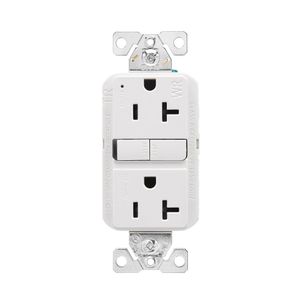 Cooper Wiring 20 AMP. 125 V. Self-Test GFCI Receptacleimage