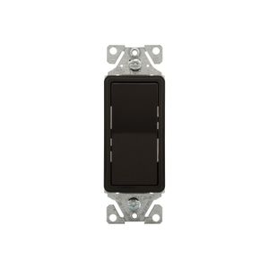 Eaton Wiring Devices 7503BK-BOX Black 3-Way Rocker Switchimage