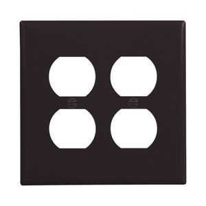 Eaton 2-Gang Duplex Receptacle Wallplateimage