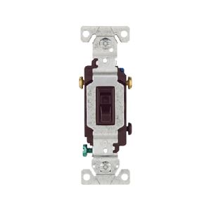 Eaton Wiring Devices 4585493 Brown 3-Way Toggle Switchimage