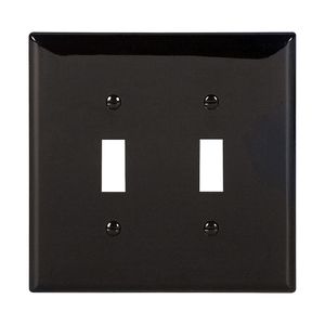 Eaton 2-Gang Toggle Wallplateimage