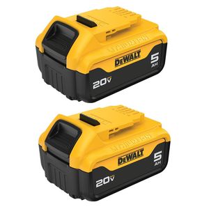 20V MAX Series Battery Pack, 20 V Battery, 5 Ah, 90 min Chargingimage