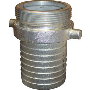 3 NPSM Male Thread King Short Shank Hose Barb (Plated Iron)image