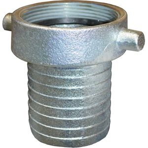 3 NPSM Female Thread King Short Shank Hose Barb (Plated Iron)image