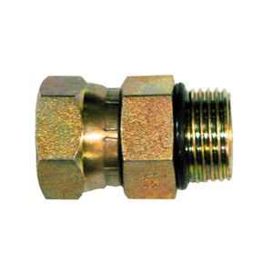 5/8 x 14 O Ring Male x 1/2 Female PT Swivel  Hydraulic Adapterimage
