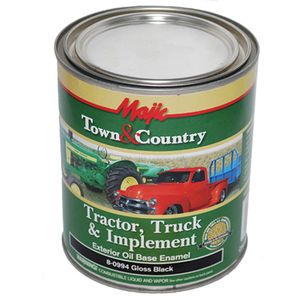 Instant Enamel Paint Black Quartimage