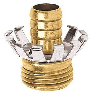 Hose Coupler, Fits 1/2 In. Hose, 3/4 In. Male Threadimage
